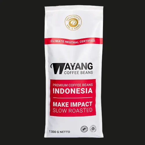 Wayang Cofeee Beans Vol & Rond 1000 gr